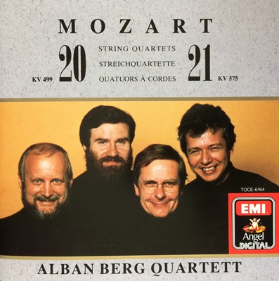 モーツァルト: 弦楽四重奏曲第20番/第21番